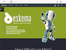 Tablet Screenshot of deskema.it